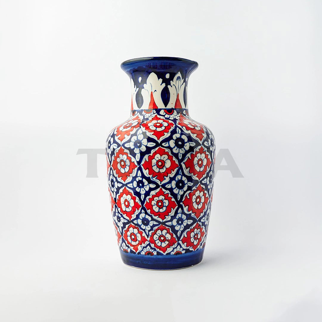 Ceramic Floral Vase MLV - II (R-C) - Vase