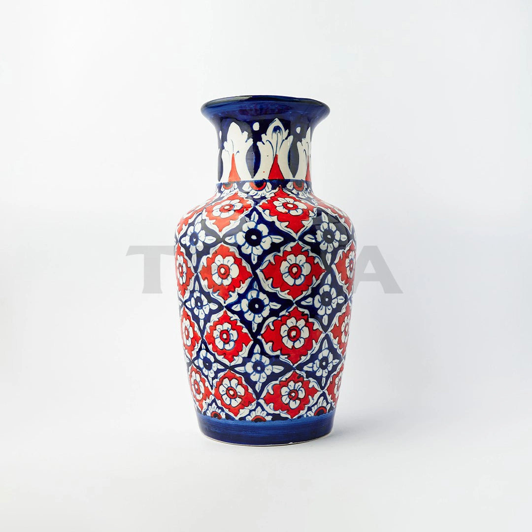 Ceramic Floral Vase MLV - II (R-C) - Vase