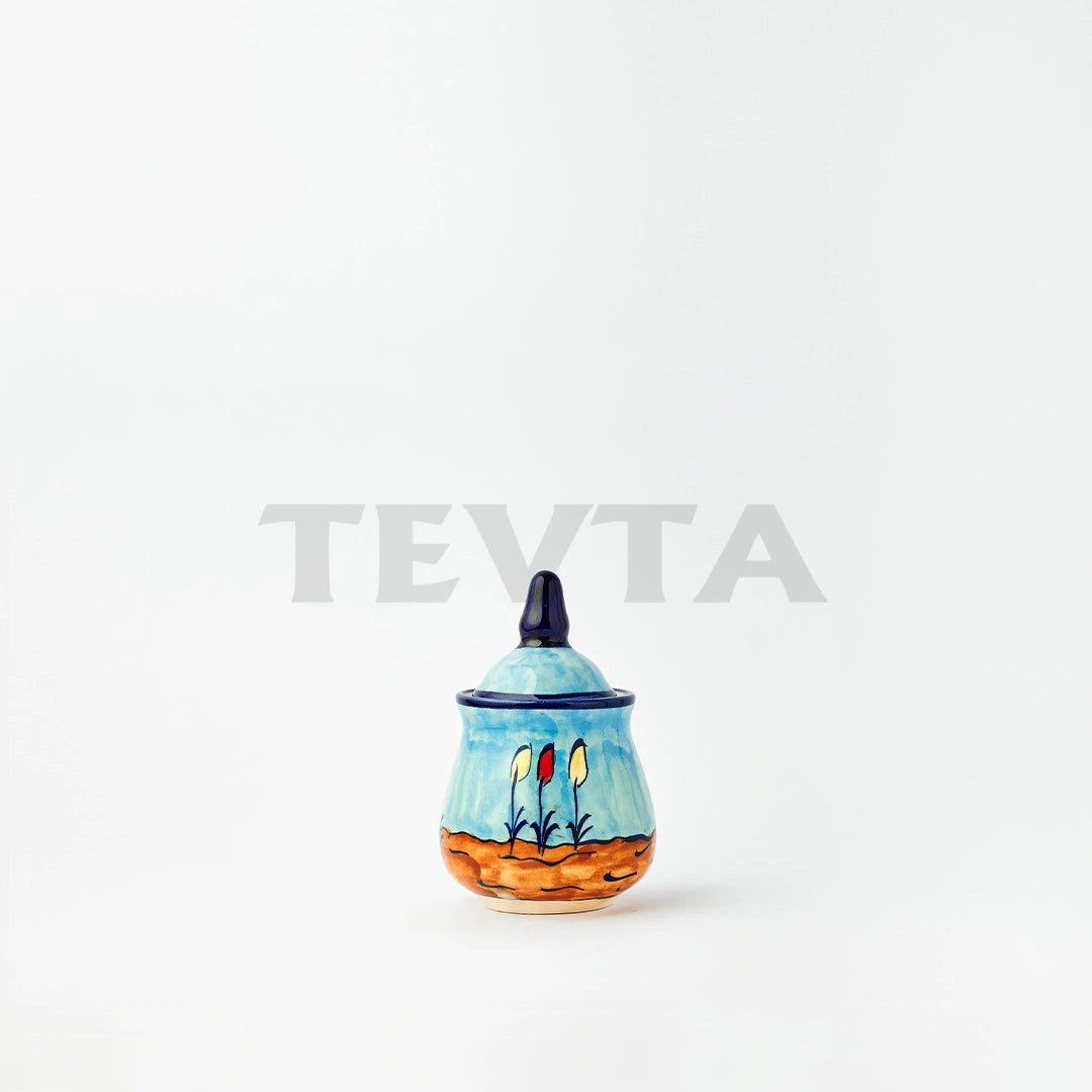 Ceramic Floral Desert Art Tea Set - Tea Sets