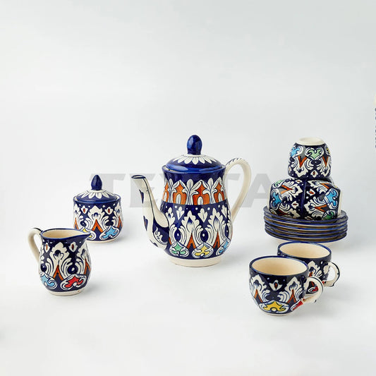 Ceramic Floral Tea Set (MC-1) - Tea Set