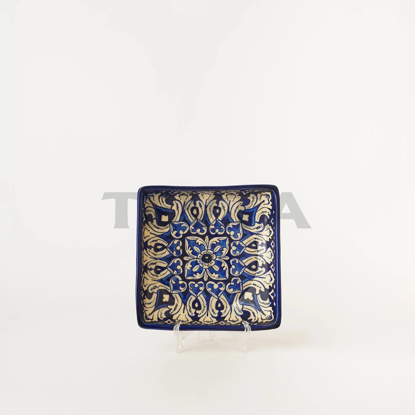 Square Plate Deep (Small) - Crockery