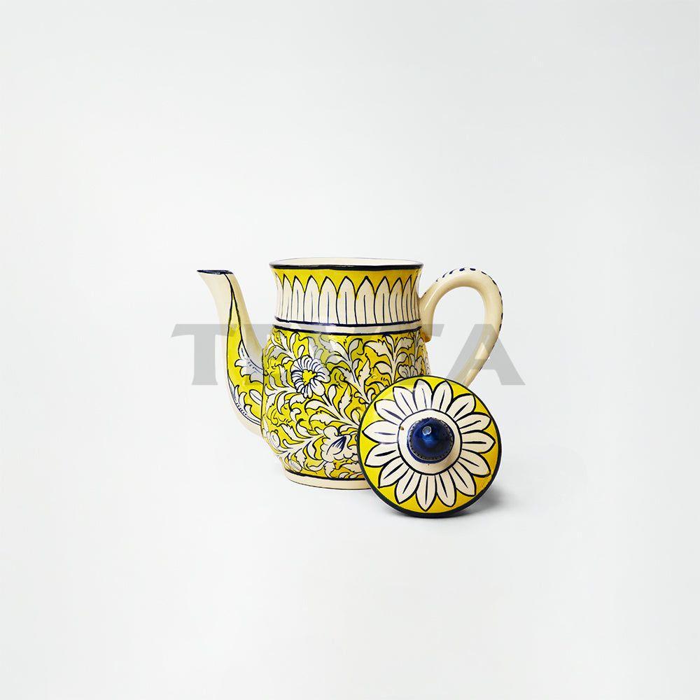 Ceramics Floral Tea Set (YC) - Tea Sets