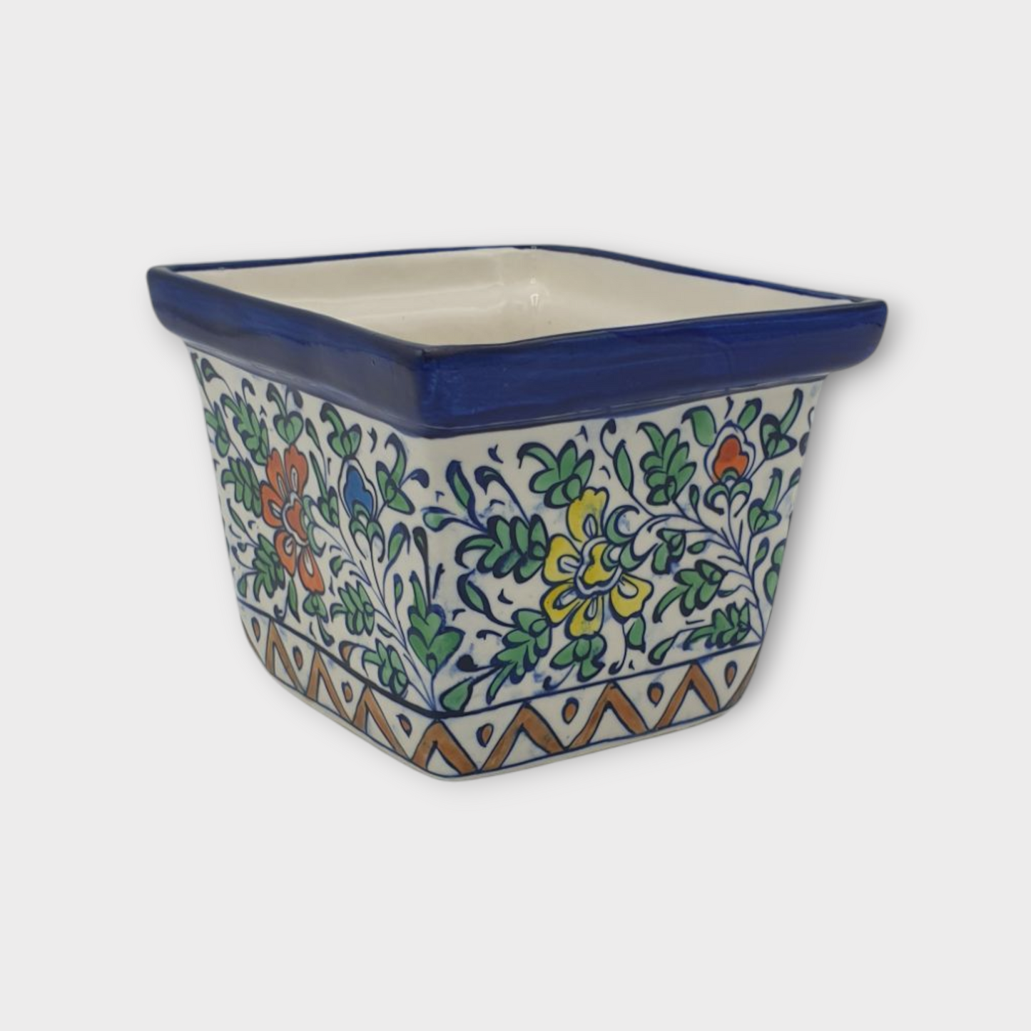 Shop Blue Pottery Ceramic Planter Small Online In Pakistan