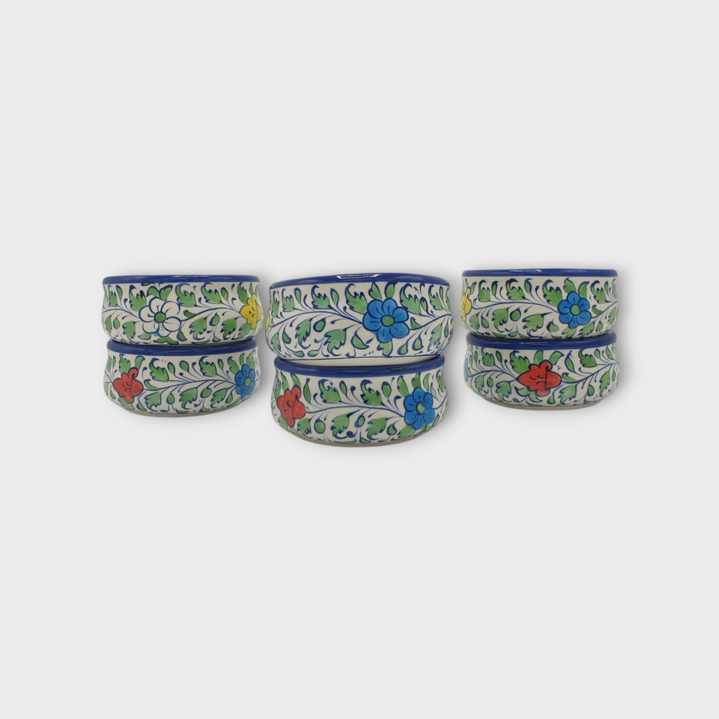 Ceramics Handcrafted Sweet Bowls Set (MC II) - Bowls