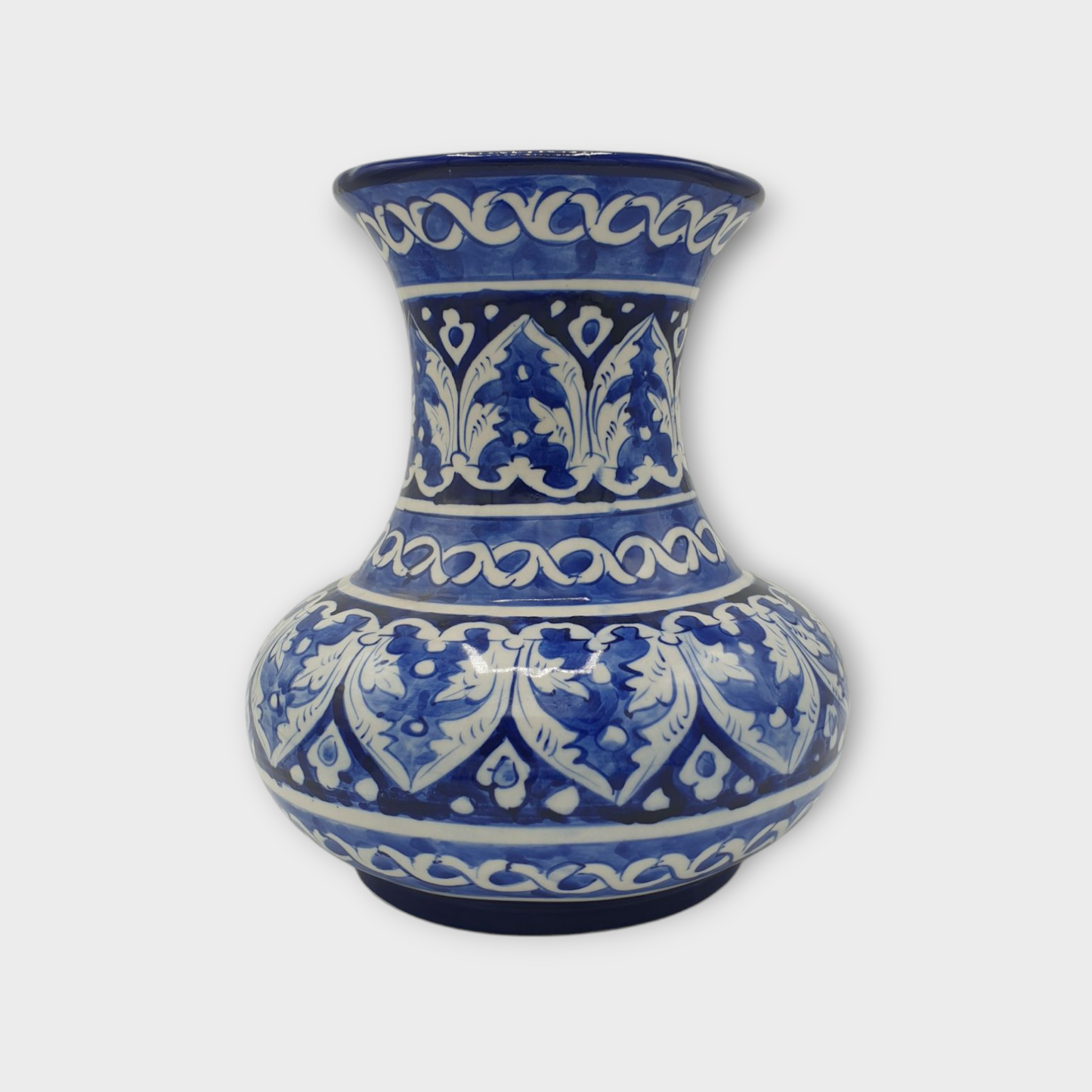 Ceramic Floral Surahi Vase (BC-II) - Vase