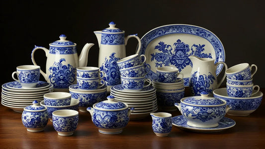 How to Choose the Perfect Handmade Ceramic Blue Pottery Dinner Set