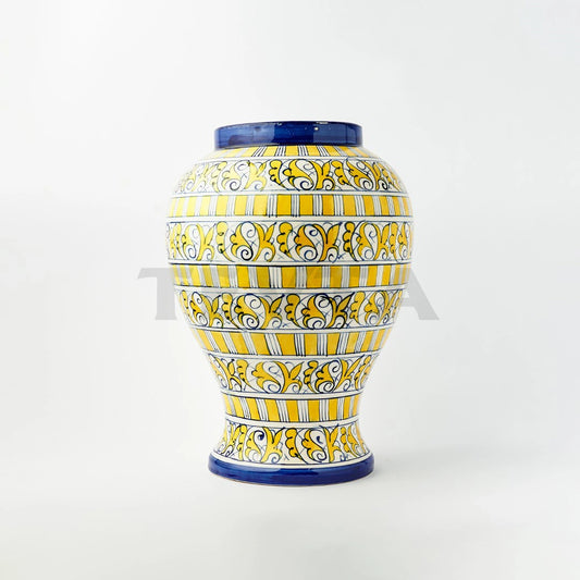 Ceramic Floral Mold Vase MLV-1 (Y-C)