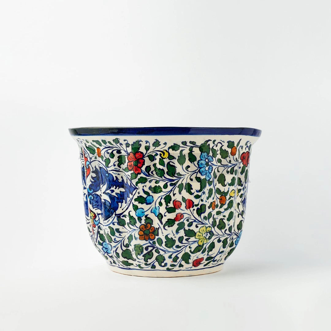 Ceramic Floral Planter (MC-L)