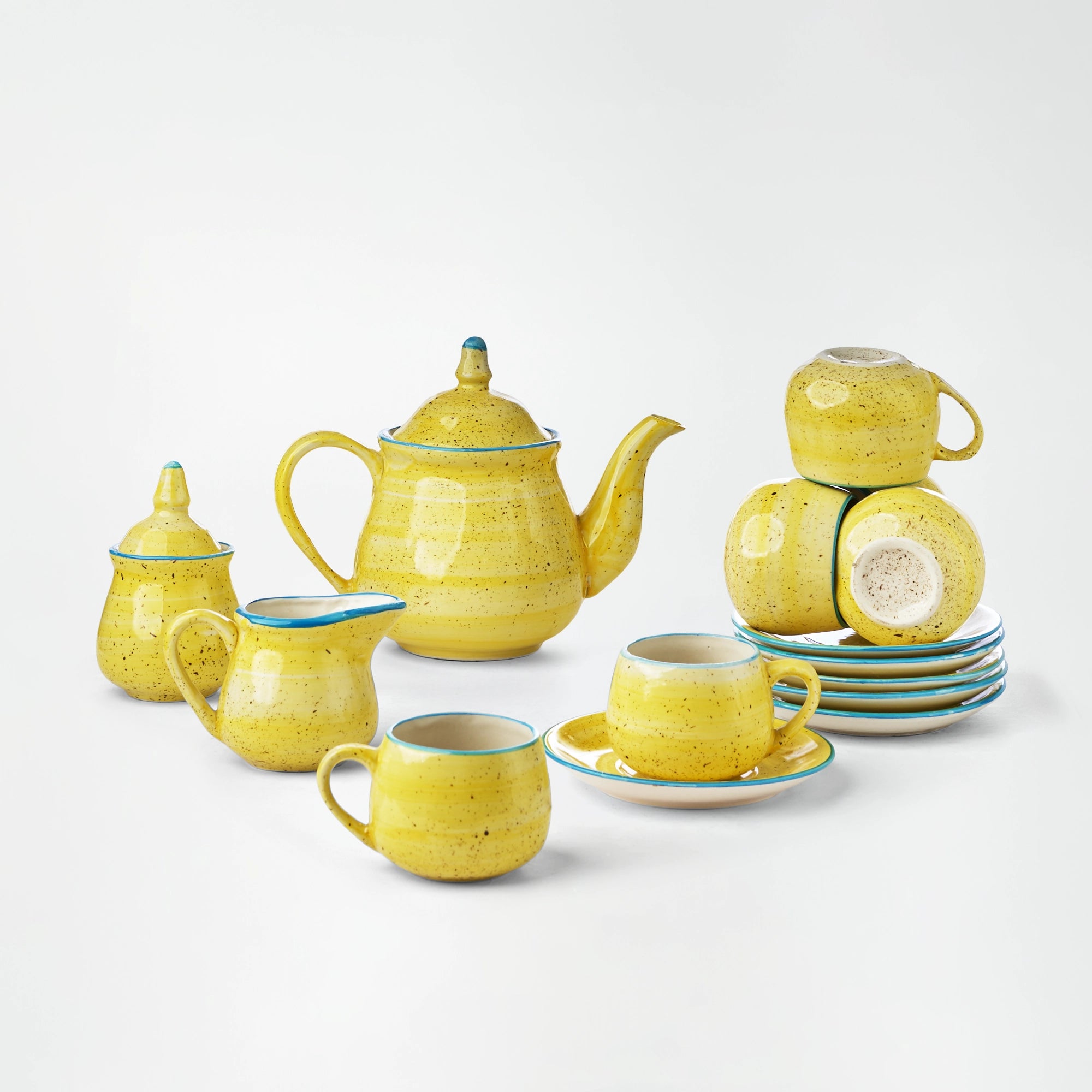 Shop Handmade Ceramic Tea Set Online In Pakistan – TEVTA - Online Shop
