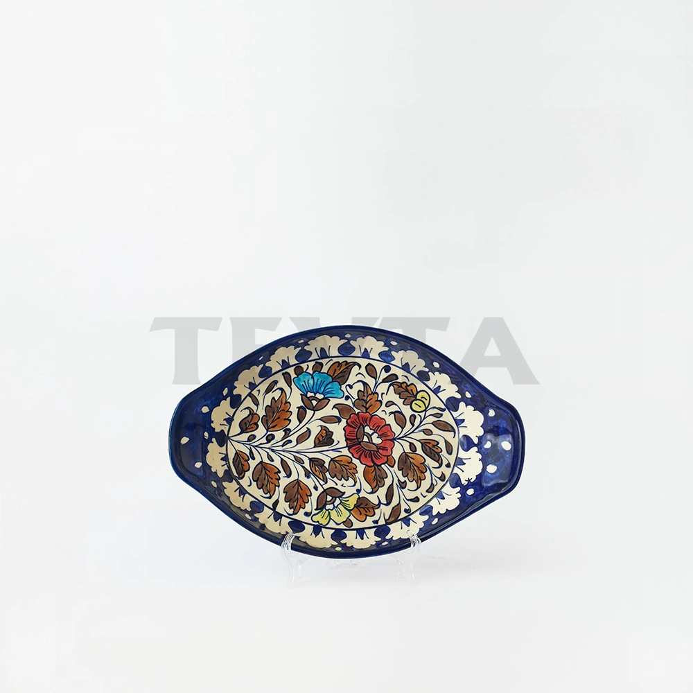 Handcrafted Floral Bloom Oven Dish (MC)