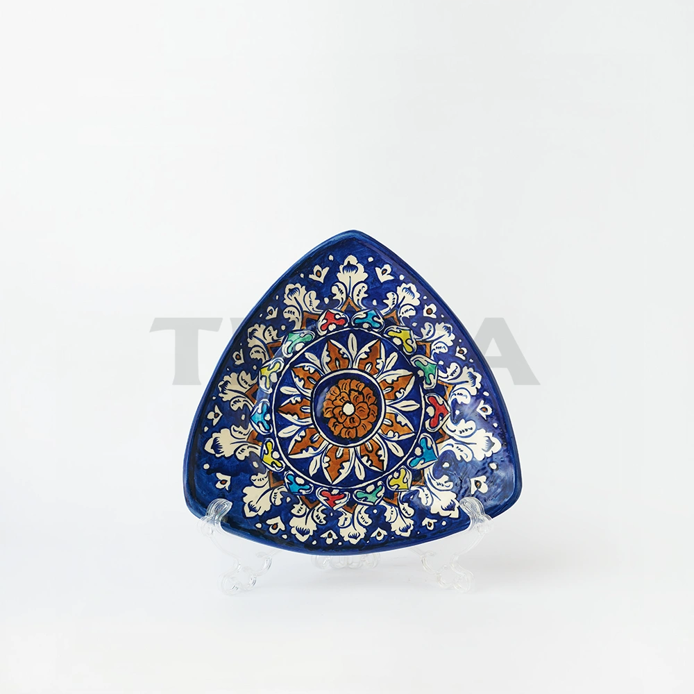 Handmade Ceramic Triangle Dish (MC)