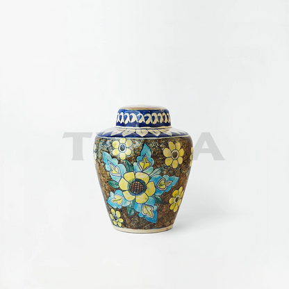 Handmade Ceramic Floral Vase (MC-M1) - Handcrafted on Demand