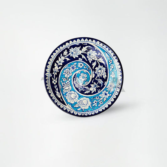 Decorative Plate (Iznik Art in Blue)