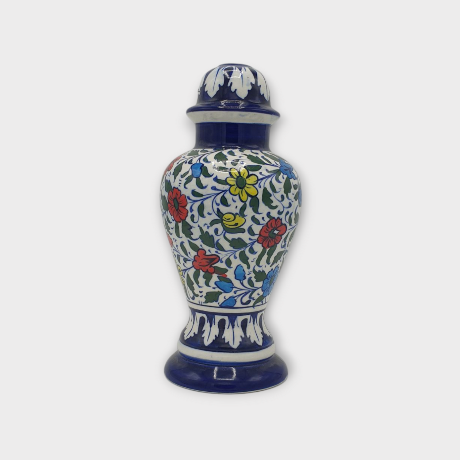 Ceramic Floral Table Lamp Base (MC-1) - Lamp Base